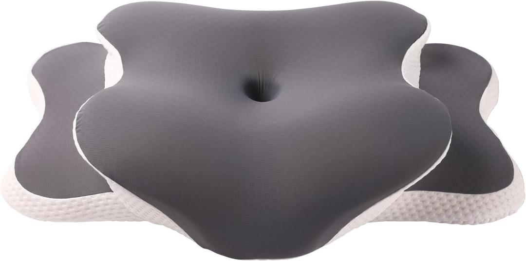 payanwin Pillow for Neck and Shoulder, Ergonomic Contour Memory Foam Pillows for Sleeping Ergonomic Neck Support Pillow for Side Back Stomach Sleepers