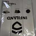 INFILAND Compatible with iPad Air 11 Inch Case M4/M3/M2 (2026/2025/2024), iPad Air 5th/4th Generation Case Cover (2022/2020) 10.9 inch with Crystal Clear Slim Back & Pencil Holder Silver