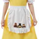 fun shack Goldilocks Costume for Girls, Goldilocks and the Three Bears Costume Kids, Book Characters Costumes for Kids (Small)