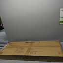 Kids Foldable Step Stool White and Natural Oak
