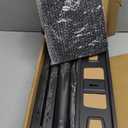 Rolling TV Stand with Shelf for 23-65 inch TVs up to 88lbs, Portable Mobile TV Cart with Silent Wheel, Tilt & Height Adjustable Universal Corner TV Stand for Bedroom, Living Room, Office (Black)