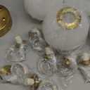 7-Lights Milk Glass Bubble Chandeliers Lighting, Modern Nordic Large Globe Chandelier Mid-Century Ball Pendant Light Fixture for Bedroom, Living Room, Dining Room, Entry, Island