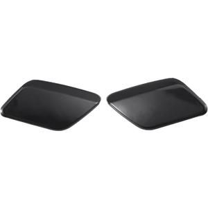 ACROPIX Front Left Right Side Bumper Headlight Washer Nozzle Cover Cap Fit for Volvo S60 - Pack of 2 Black