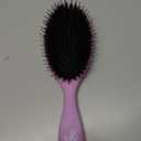 SimplyHair Ultimate Hair Extension Brush & Detangler Anti-Static, Dual Bristle Design, Soft Boar Bristle, Great for All Hair Types & Extensions - Pink & Purple Ombre Brush Ideal for Adults & Kids