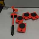 220 Lbs Capacity Heavy Furniture Movers with Wheels  Heavy Furniture Mover Tool Set with 11.9" Lever & 3.69"x2.88" Sliders with Appliance Lifter  Floor Kit for Sofas, Fridges & Kitchen Appliances