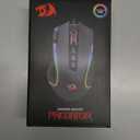 Redragon M612 Predator RGB Gaming Mouse, 8000 DPI Wired Optical Mouse with 11 Programmable Buttons & 5 Backlit Modes, Software Supports DIY Keybinds Rapid Fire Button (Black)