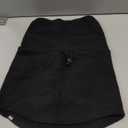 Neck Gaiters for Men Women, Winter Neck Warmer Windproof Face Mask Scarf for Cold Weather Outdoor Sports (Black)