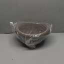 Mueller European Made Colander/Strainer, Heavy Duty Deep for Draining Pasta, Lettuce, Vegetables and Fruit, Dishwasher Safe, Mocca