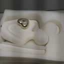 Modern Home Decor Lover Statues- 10'' Porcelain Sculptures for Shelf and Table Decor, Affectionate Couple Art Ceramic Sculpture- Romantic Figurine for Home, Bedroom, Livingroom, Office Decor