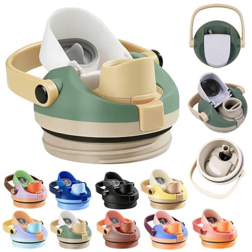 Replacement Lid for Owala FreeSip Sway 30 oz & 40 oz Water Bottle and Tumbler 40 oz, One Button Water Bottle Top Replacement Cap Compatible with Owala Freesip Sway Cup , Leakproof Lids Accessory