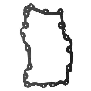 1Pcs FL3Z-6675-B Engine Oil Pan Gasket Silica Gel (Black) Compatible with 2015 2016 2017 Ford 2.7 Ecoboost Engine (Black)