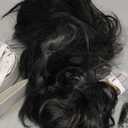 Ponytail Extension Synthetic 18" Tail Warping Straight Drawstring Ponytail Hairpiece Black Pony Tail Hair Extension for Women Hairpiece for Women (Color : 1B, Size : 45cm)