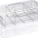 ROTO-Q 360 Flat Rotisserie Cage ONLY : Perfect for Fish, Steak, Chops, and More - Non-Electric Rotisserie Attachment for Ovens, BBQs, Grills, Smokers, and Spit Roasters (Compatible with ROTOQ360)