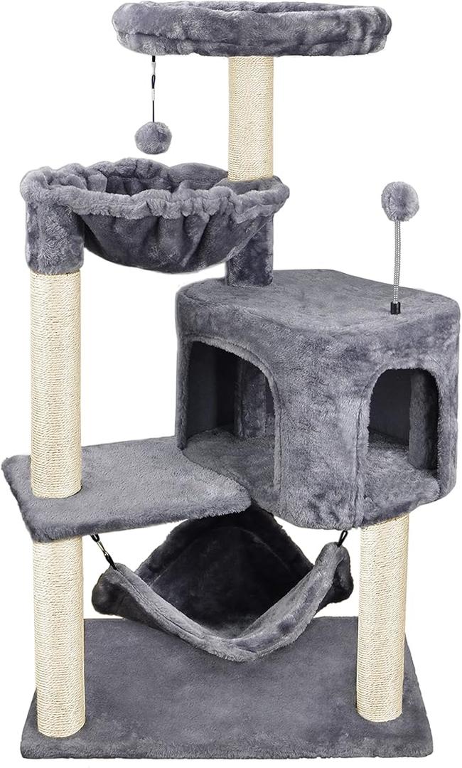 YUNIQUE Cat Tree 266 (Grey)