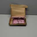 Cindeer 12 Pieces Christmas Tree Ribbon Bow 6.3 x 9.5 Inch Patterned Ribbon Xmas Bow for Christmas Home Decoration (Rose Pink)