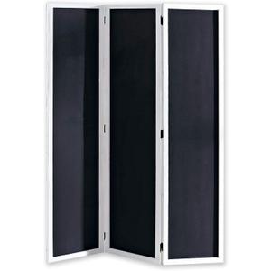 Screen Gems Chalkboard Screen Room Divider, Black