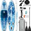 SOLAVERO 11'6" Inflatable Stand Up Paddle Board for All Skill Levels