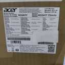 Acer G247HYL bmidx 23.8-Inch IPS Full HD (1920 x 1080) Widescreen Zero Frame Monitor with Built-in Speakers (VGA, DVI & HDMI ports),Black