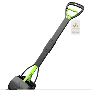 TIMINGILA Pooper Scooper 28" Long Handle Portable Pet Poop Scooper for Large and Small Dogs,High Strength Material and Durable Spring,Great for Lawns, Grass, Dirt, Gravel