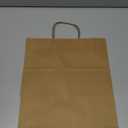 FACEBAG 100Pcs Brown Kraft Shopping Bags 10x5x13Inches Brown Paper Bags with Handles Bulk, for Merchandise,Party Favor, Retail,Gift Bag,Reusable & Durable