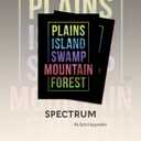 Spectrum MTG Card Sleeves (Textured) - 104 Count Standard Size TCG Sleeves - Compatible with Magic The Gathering - Double Sleeving - Original Art Design, Premium Protection