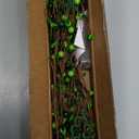 Timer - Lighted St Patricks Day Garland St Patricks Day Decorations, 6 Ft Shamrock Garland with 20 Green Lights Berried Artificial Clover Garland Irish St. Patrick's Day Decor for Home Mantle Table