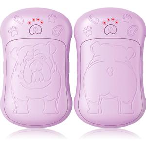 OLV Hand Warmers Rechargeable 2 Pack Strong Magnetic 18Hrs Longer Heating Portable Pocket-Sized Hand Warmer 6000mAh USB Hot Heater Birthday Gifts for Men Women Camping,Golf,Hunting,Travel Essentials