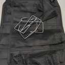 Kitstorack 8-Tier Vertical Plastic Shoe Rack, Freestanding Stackable Storage Organizer for Small Closets and Tight Spaces (Black)