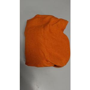 Woaboy Set of 2 Outdoor Waterproof Throw Pillow Covers Decorative Farmhouse Linen Pillowcases Solid Cushion Cases for Patio Tent Balcony Couch Sofa Livingroom Orange 12x20 inch