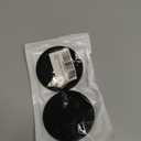 SINGARO Bling Cup Holder Coasters for Car, 2PCS Universal Non-Slip Cup Holder, Embedded Decorative Coasters, Shiny Crystal Car Interior Accessories Gifts for Women (Black)