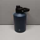 BJPKPK One Gallon(128 oz) Insulated Water Bottle, Dishwasher Safe Stainless Steel Jug, BPA Free Jug with Ergonomic Handle & Anti-slip Bottom, Large Water Bottle, Navy Blue