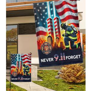 FLAGWIX American 9/11 Flag for Patriot Day - House American Flags for Outside 29.5" x 39.5" - 911 Flag for Patriotic Decorations, Outside Decorations for Yard, Patriotic Flags for Home Garden Decor