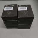 8 x R-fun AirPods 2 Case 2019 with Lock & Cleaning Kit, Keychain, Magnetic Lid, Compatible with AirPods 2nd/ 1st Generation Protective Case, Support Wireless Charging, Black