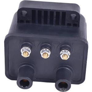Single Fire Ignition Coil 53-434 Compatible with Harley Models Davidson Bobber Chopper