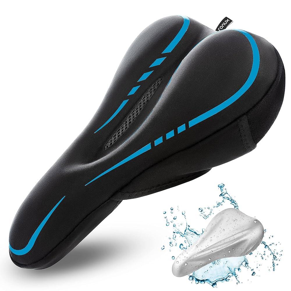 ROCKBROS Oversized Bike Seat for Peloton Bike/Bike+ Seat Replacement Wide Comfortable Bike Seat Cushion Exercise Bike Seat, (28L x 18W x 4H centimeters)