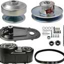 JNDO 40 Series Torque Converter Kit with 1" Bore Driver 3/4" Driven Fit for 8hp-16hp engines Predator 420cc Comet 209133A Manco 2432 Go Kart Kit