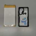 Privacy Case for Samsung Galaxy S25 Ultra,Compatible MagSafe,Galaxy S25 Ultra Magnetic Cover Built-in Privacy Screen Protector and Camera Protector,Full Body Case for Samsung S25 Ultra,Black