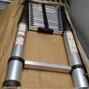 Extension Ladder, 20.3FT RIKADE Aluminum Telescoping Ladder with Non-Slip Feet, Portable Telescopic Ladder for Household and Outdoor 330lb Capacity