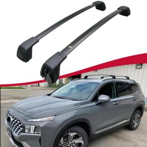 Cross Bars fit for Hyundai Santa Fe 2019-2024 2025 Cargo Carrier Bag Luggage Kayak Canoe Bike Snowboard Skiboard