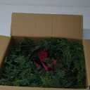 30 Inch Christmas Wreaths for Front Door with Lights,Lighted Cedar Door Wreath,Prelit Real Touch Artificial Green Winter Wreath with Large Burgundy Velvet Bow for Indoor Outdoor Decor