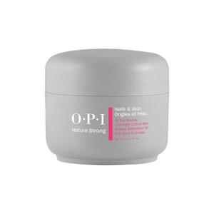 OPI Nature Strong Nails & Skin - To the Rescue Overnight Cuticle Balm | Treatment Locks in Moisture for Dry Cuticles, Nails, and Skin | Enriched with Oils & Shea Butter | 0.7 Fl Oz | 20 mL