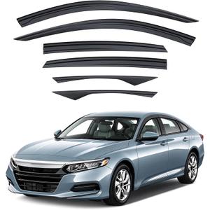 Window Visors Rain Guards Fit for Honda Accord Sedan 2018-2022 6PCS