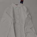 French Toast Girls' Long Sleeve Oxford Blouse (14, White)