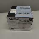 AROMA Select Stainless Rice Cooker, 3-Cup (Uncooked) / 6-Cup (Cooked), Stainless Steel Inner Pot, Small Rice Cooker, Auto Keep Warm, 1.2 Qt, White, ARC-753SG