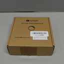 Lvyinyin Single LED Kitchen Under Cabinet Puck Light, 120V Direct Wall Plug in Closet Cupboard Night Light, Easy to Mount, Inline On Off Switch, White Wires, 1 Packs, Warm White