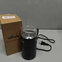 Wancle Electric Coffee Grinder, Spice Grinder, One Touch Coffee Mill for Beans, Spices and More, with Clean Brush Black