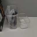 Rubbermaid Brilliance Pantry Food Storage Containers, Set of 4 (8 Pieces), BPA-Free, Clear, Airtight