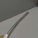 Curved Shower Curtain Rod, Adjustable 35-65 inches Extra Wide Curved Shower Rods for Bathroom, Rust proof Shower Rod, Premium Stainless Steel Curved Curtain Rod for Shower, Bathtub, Silver