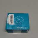 NICREW Nano Silent Aquarium Air Pump Black, Aquarium Aerator with Accessories for Up to 10 Gallon Fish Tank, Super Quiet, 0.3 L/min, 1.5 Watts