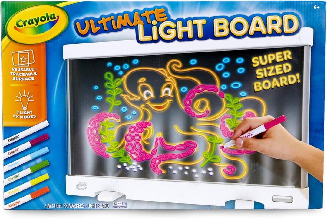 Crayola Ultimate Light Board 7-Piece Set